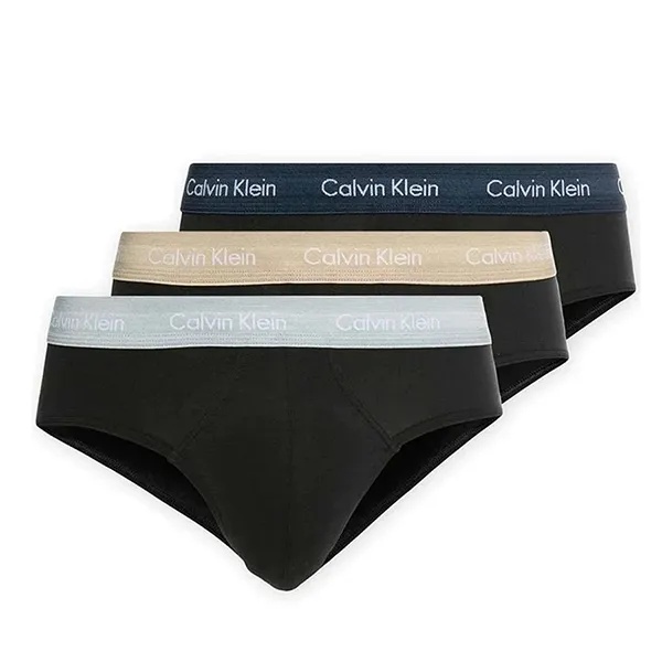 Set 3 Quần Lót Nam Calvin Klein CK Underwear Set 0000U2661G_NERO_6ED Màu Đen Size M - Thời trang - Vua Hàng Hiệu