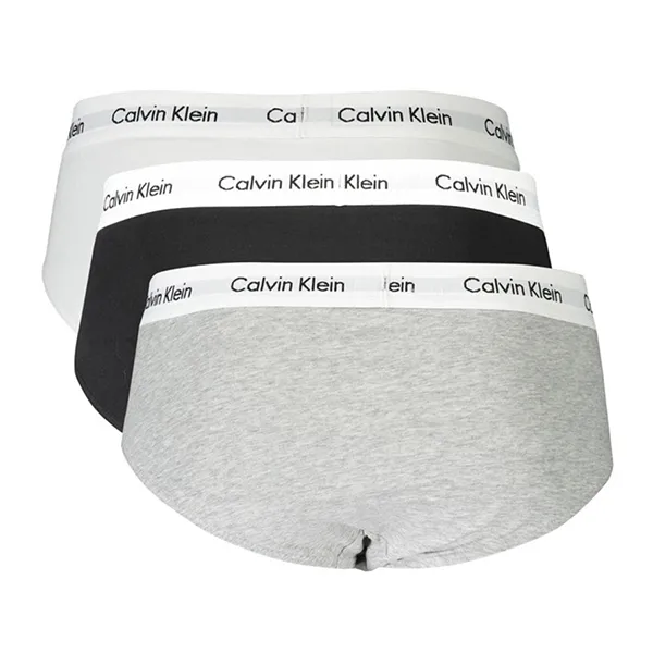Set 3 Quần Lót Nam Calvin Klein CK Underwear Set 0000U2661G_BIANCO_998 Màu Trắng/Xám/Đen Size S - Thời trang - Vua Hàng Hiệu