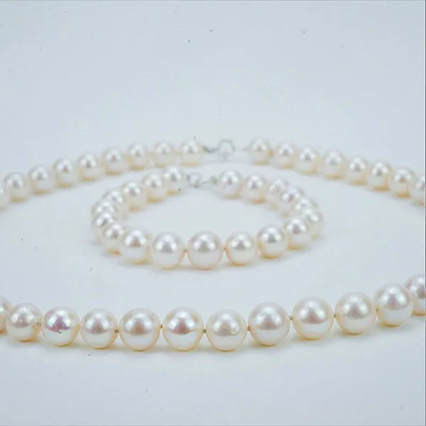 Set Dây Chuyền + Vòng Đeo Tay Nữ Minh Hà Pearl Jewelry Ngọc Trai Màu Trắng - Trang sức - Vua Hàng Hiệu