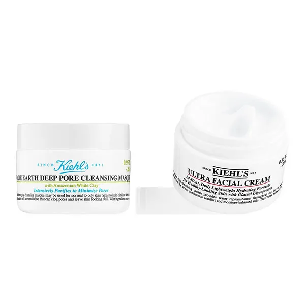 Set Dưỡng Da Kiehl's Smooth Skin Essentials 2 Món - Mỹ phẩm - Vua Hàng Hiệu
