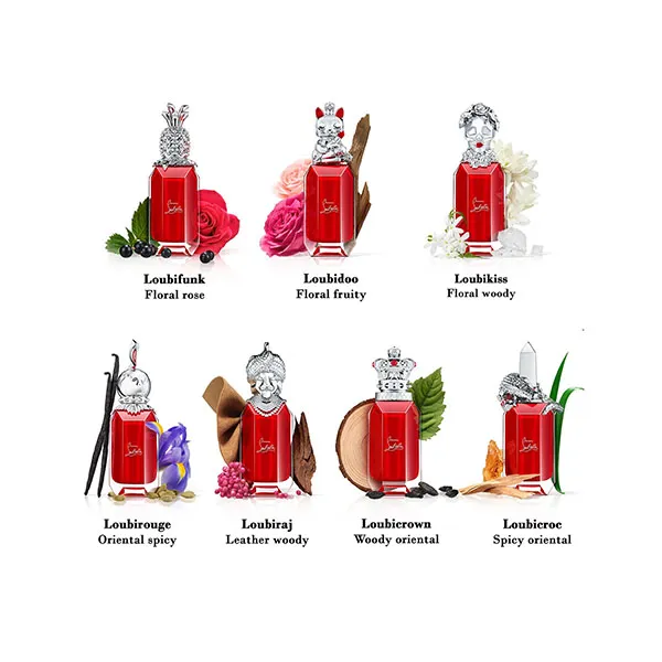 Set Nước Hoa Nữ Christian Louboutin Loubiworld 7 Mini x 4ml
