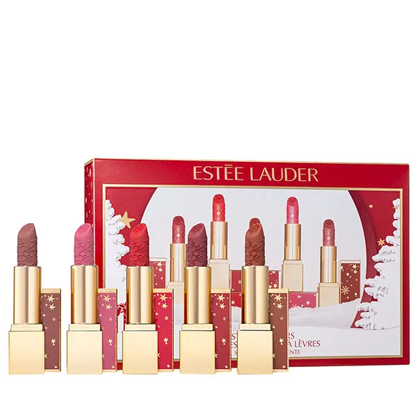 Set Son Estée Lauder Pure Color Envy Lipstick Wonders 5 Màu - Son Môi - Vua Hàng Hiệu