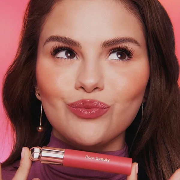 Son Dưỡng Rare Beauty Soft Pinch Tinted Lip Oil Serenity Màu Hoa Hồng Khô - Son Môi - Vua Hàng Hiệu