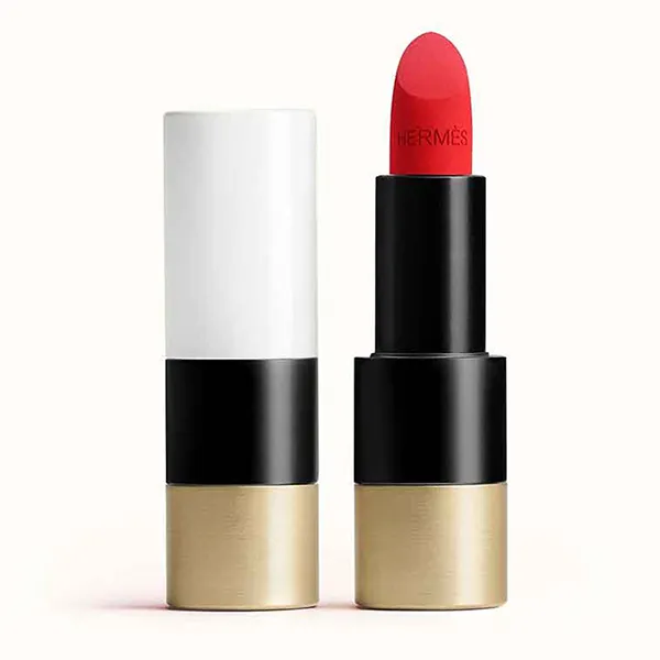 Son Hermès Rouge À Lèvres Matte 64 Rouge Casaque Màu Đỏ Tươi