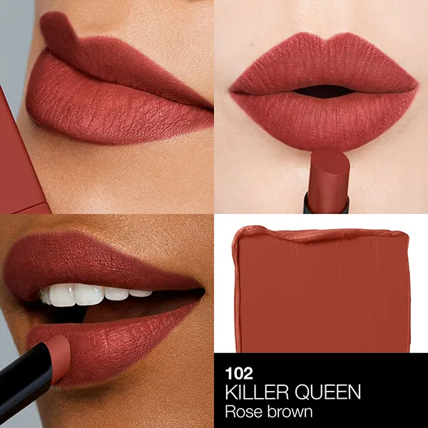 Son Nars Powermatte Lipstick 102 Killer Queen Màu Hồng Nâu - Son Môi - Vua Hàng Hiệu