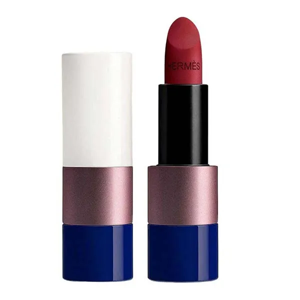 Son Hermès Matte Lipstick Limited Edition 81 Rouge Grenat Màu Đỏ Hồng - Son Môi - Vua Hàng Hiệu