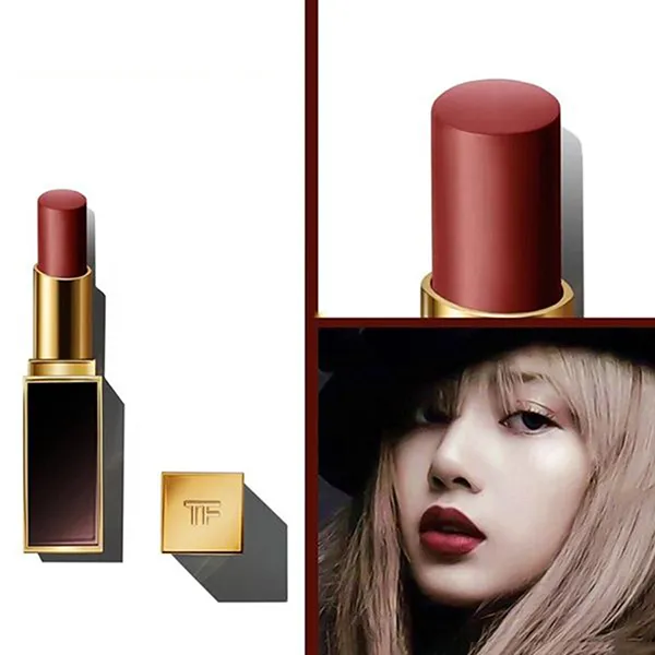 Son Tom Ford Satin Matte 80 Impassioned Màu Đỏ Nâu Nổi Bật