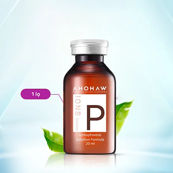 Tế Bào Gốc Noãn Thực Vật BIO PLACENTA Ahohwa Ions P Solution Hộp 20 Lọ x 20ml