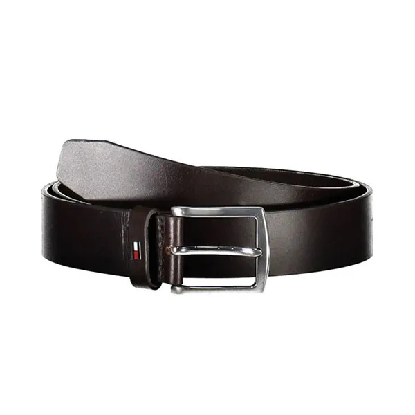 Thắt Lưng Nam Tommy Hilfiger AM0AM10312_MARRONE_0HD Màu Nâu Size 100 - Thắt lưng - Vua Hàng Hiệu