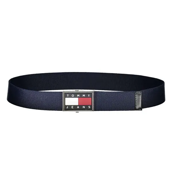 Thắt Lưng Nam Tommy Hilfiger Belt AM0AM08573_BLU_C87 Màu Xanh Navy Size 100 - Thắt lưng - Vua Hàng Hiệu