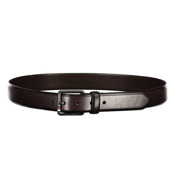 Thắt Lưng Nam Tommy Hilfiger Casual Leather Belt AM0AM10671_MARRONE_HJT Màu Nâu Size 95 - Thắt lưng - Vua Hàng Hiệu