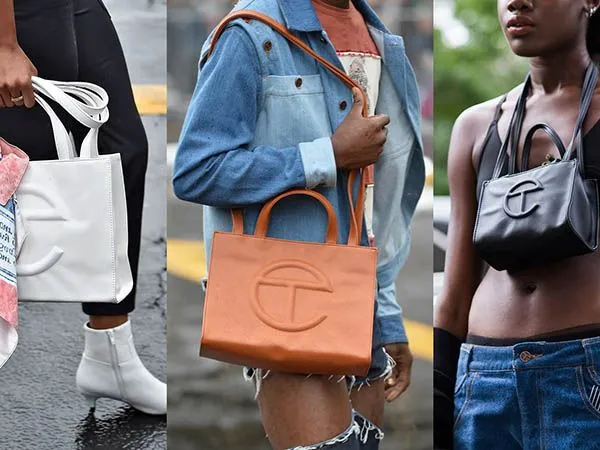 Túi Xách Tay Nữ Telfar Small Shopping Bag Corned Beef Màu Hồng - Túi xách - Vua Hàng Hiệu