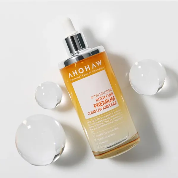 Tinh Chất Cấp Ẩm Ngăn Ngừa Lão Hóa Cải Thiện Nếp Nhăn Ahohwa Inten Cure Premium Complex Ampoule 50ml - Mỹ phẩm - Vua Hàng Hiệu