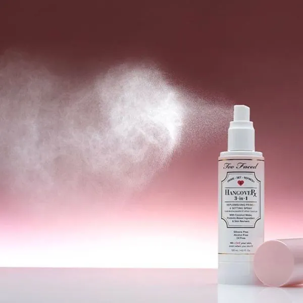 Xịt Khoáng Khóa Nền Too Faced Hangover 3-in-1 Replenishing Primer & Setting Spray 120ml - Trang điểm - Vua Hàng Hiệu