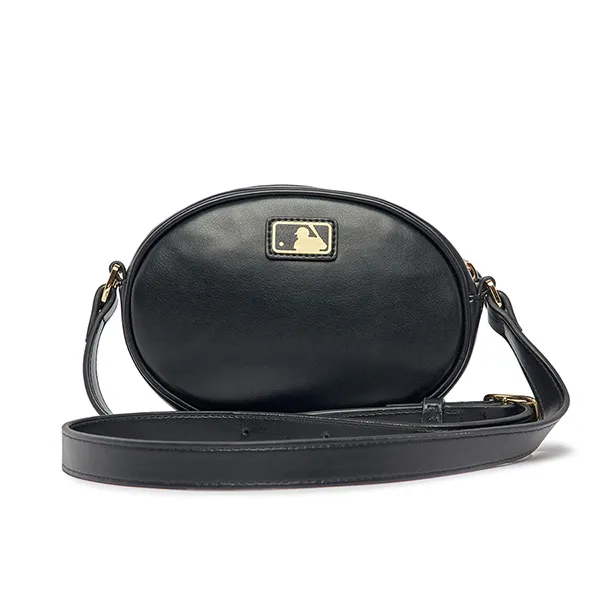 Túi Đeo Chéo MLB Kids Monogram Jacquard Rattan Cross Bag New York Yankees 7ACRMD233-50KBS Màu Đen - Túi xách - Vua Hàng Hiệu