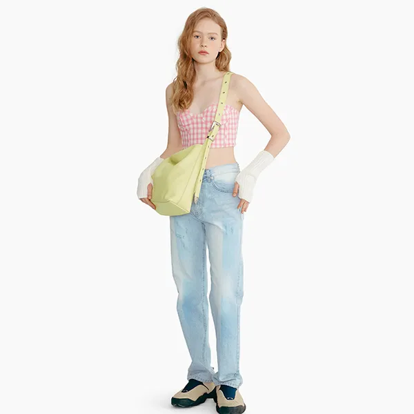Túi Đeo Chéo Nữ Find Kapoor Belty Over Bag 35 - Mellow Green Màu Vàng Chanh - Túi xách - Vua Hàng Hiệu
