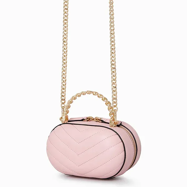 Túi Đeo Chéo Nữ Lyn Narzo Box Bags LL23CBF133 Màu Hồng