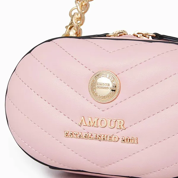 Túi Đeo Chéo Nữ Lyn Narzo Box Bags LL23CBF133 Màu Hồng