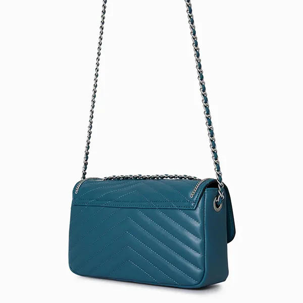 Túi Đeo Chéo Nữ Lyn Narzo M Crossbody Bags LL23CBF130 Màu Xanh Lam
