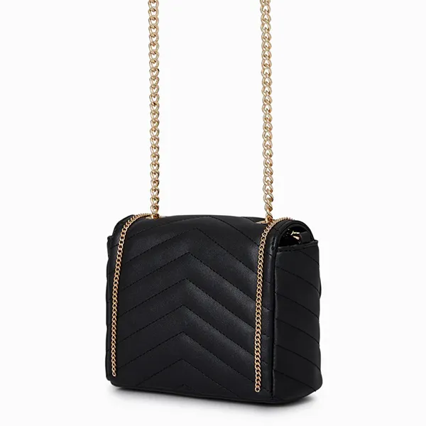 Túi Đeo Chéo Nữ Lyn Narzo XS Crossbody Bags LL23CBF132 Màu Đen