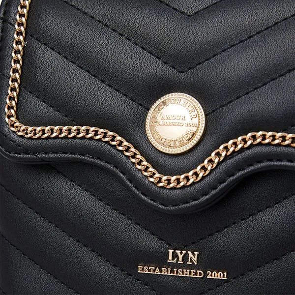 Túi Đeo Chéo Nữ Lyn Narzo XS Crossbody Bags LL23CBF132 Màu Đen