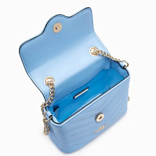 Túi Đeo Chéo Nữ Lyn Narzo XS Crossbody Bags LL23CBF132 Màu Xanh Blue