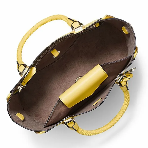 Túi Đeo Chéo Nữ Michael Kors MK Sunshine 30H8TZLM6L Màu Vàng