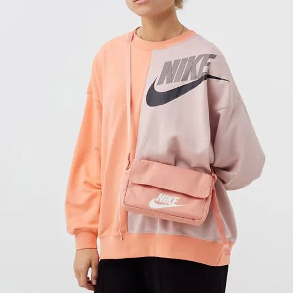 Túi Đeo Chéo Nữ Nike Sportswear Women's Futura 365 Crossbody Bag CW9300-824  Màu Hồng Cam - 1