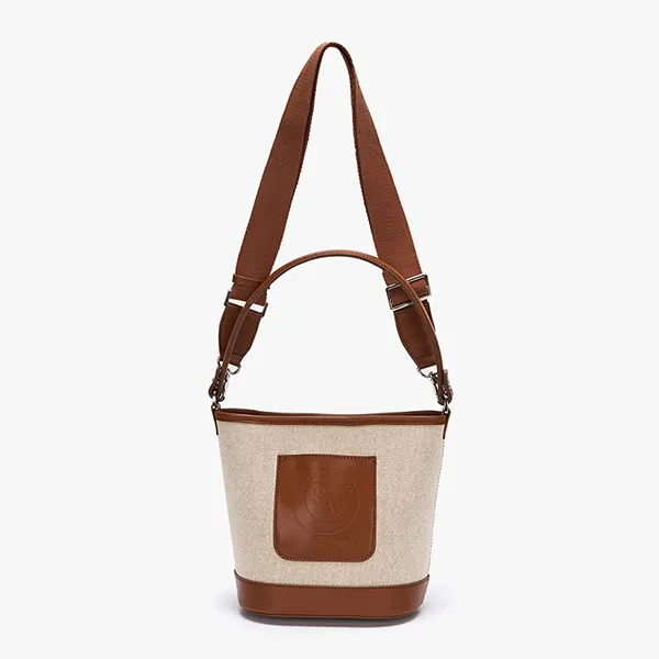 Túi Đeo Chéo Nữ Stretch Angels Weekly Bucket Camel A-22F-SWBM00126-CAS Màu Nâu