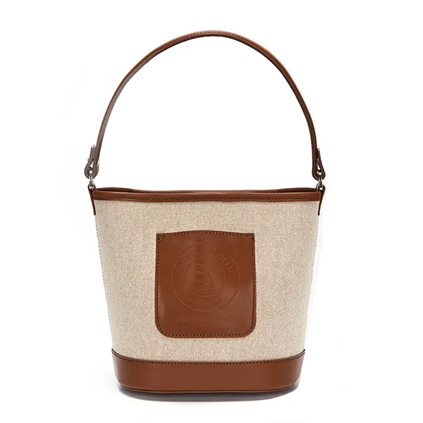 Túi Đeo Chéo Nữ Stretch Angels Weekly Bucket Camel A-22F-SWBM00126-CAS Màu Nâu