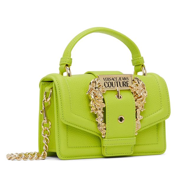 Túi Đeo Chéo Nữ Versace Jeans Couture Green Curb Chain Bag Màu Xanh Green - 1