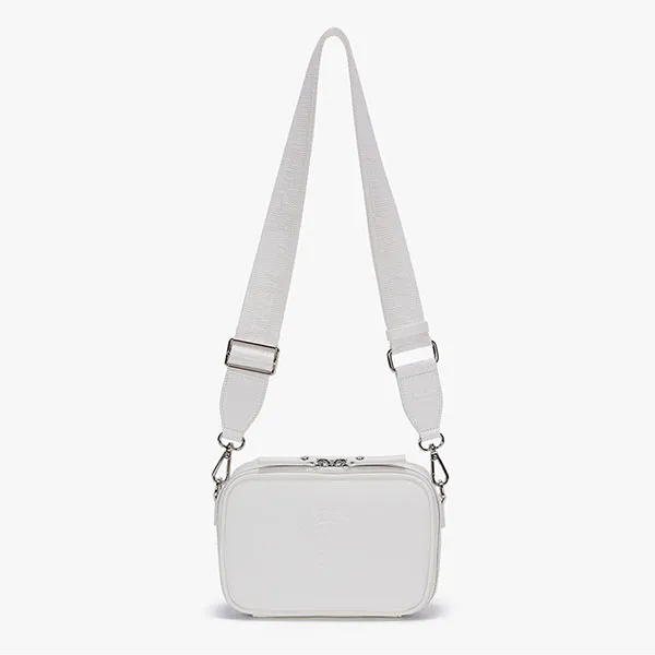 Túi Đeo Chéo Stretch Angels Logo Shoulder Bag A-23N-SWCR0013N-OWS Màu Trắng