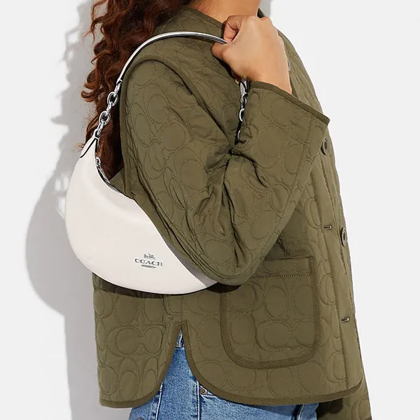 Túi Đeo Vai Nữ Coach Payton Hobo CE619 Màu Trắng Ngà