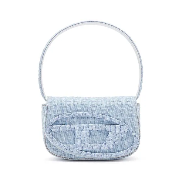 Túi Đeo Vai Nữ Diesel 1DR Shoulder Bag 231001F048005 Màu Xanh Denim - Túi xách - Vua Hàng Hiệu