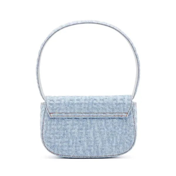 Túi Đeo Vai Nữ Diesel 1DR Shoulder Bag 231001F048005 Màu Xanh Denim - Túi xách - Vua Hàng Hiệu