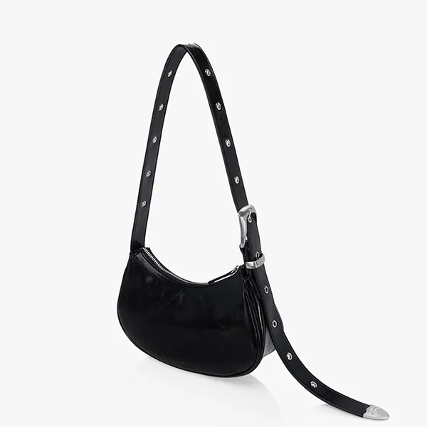 Túi Đeo Vai Nữ Find Kapoor  Belty Bag 25 Crinkled Black Màu Đen - 3