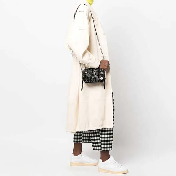 Túi Đeo Vai Nữ Karl Lagerfeld K-Pins Camera Bag Màu Đen - 1