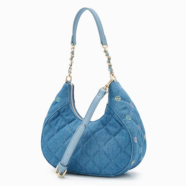 Túi Đeo Vai Nữ Lyn Bellina S Hobo Shoulder Bags LL23SBS281 Màu Xanh Blue - 3