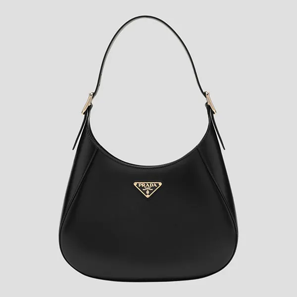 Túi Đeo Vai Nữ Prada Black Cleo Calf Leather 1BC179OOO2A3A F002 Màu Đen - Túi xách - Vua Hàng Hiệu