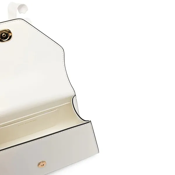 Túi Đeo Vai Nữ Self-Portrait Mini Bow Envelope Bag Màu Trắng