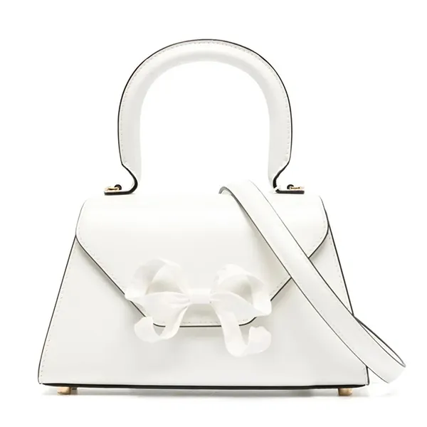 Túi Đeo Vai Nữ Self-Portrait Mini Bow Envelope Bag Màu Trắng