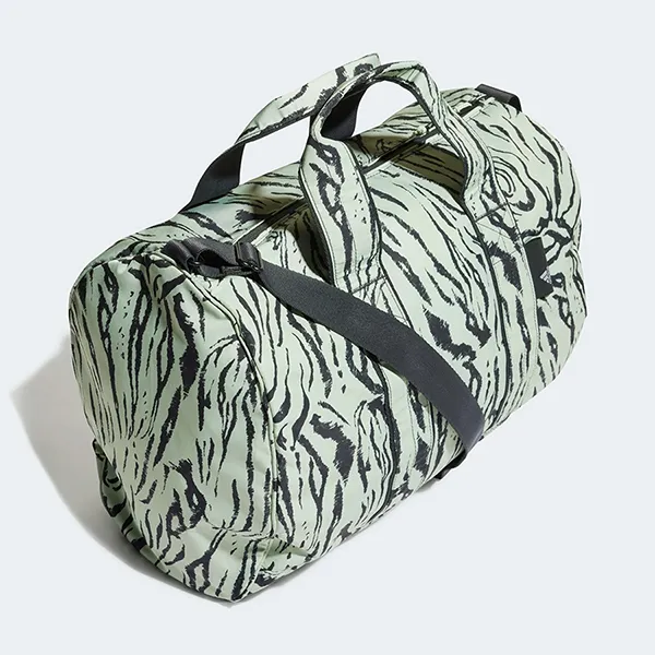 Túi Trống Adidas Printed Lounge Studio Duffel Bag HH7084 Màu Xanh Đen - 3