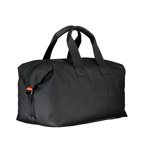 Túi Trống Nam Calvin Klein CK Rubberized Bag K50K509563 Nero Màu Đen