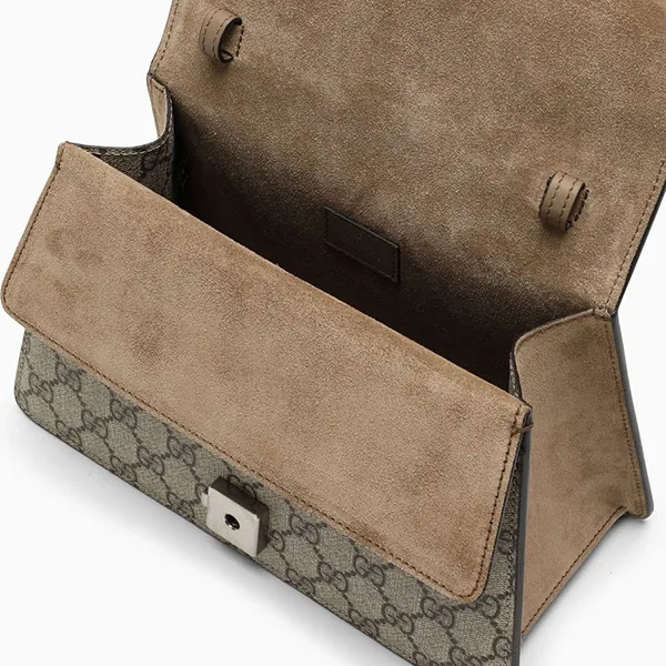 Túi Xách Nữ Gucci Dionysus Canvas Shoulder Bag Màu Be Nâu