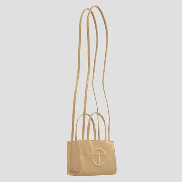 Túi Xách Nữ Telfar Cream Leather TF-012-CR Small Màu Kem