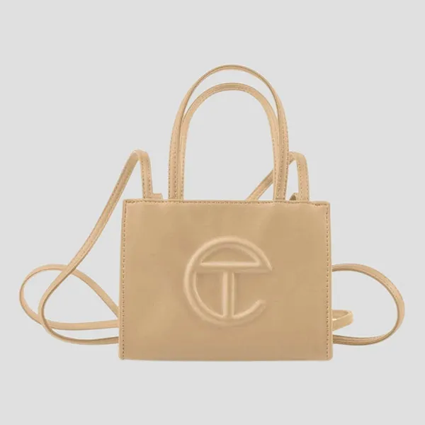 Túi Xách Nữ Telfar Cream Leather TF-012-CR Small Màu Kem