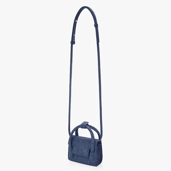 Túi Xách Tay Nữ Find Kapoor Marty Bag 12 Denim – Indigo Màu Xanh Đậm