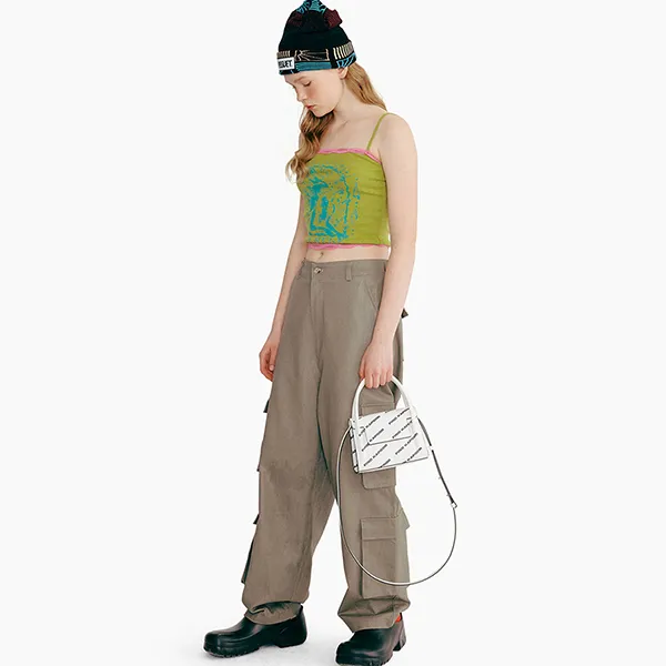 Túi Xách Tay Nữ Find Kapoor Marty Bag 18 Lettering White Màu Trắng - Túi xách - Vua Hàng Hiệu