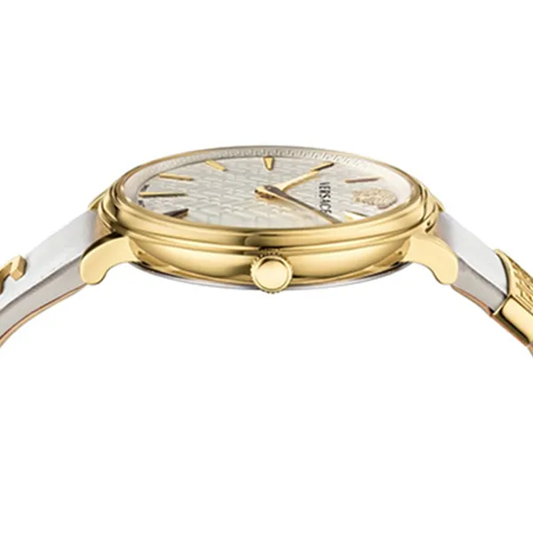 Đồng Hồ Nữ Versace V-Circle Manifesto Watch VBP100017 38mm Màu Trắng - Đồng hồ - Vua Hàng Hiệu