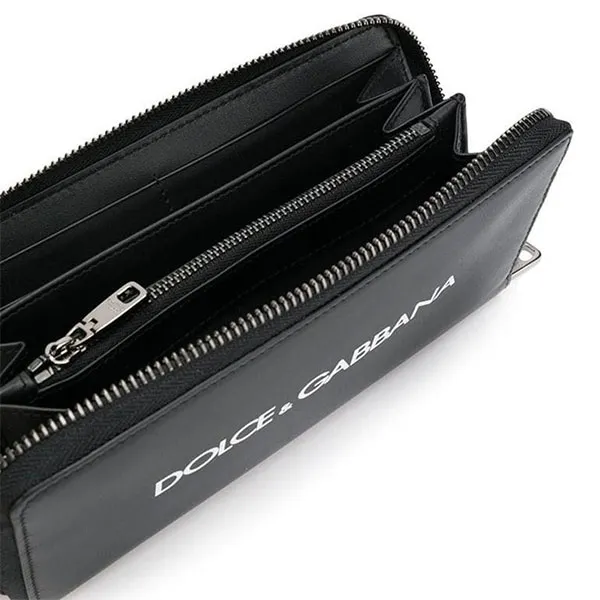 Ví Dolce & Gabbana D&G Long Wallet Black BP1672-AA062-HNI43 Màu Đen